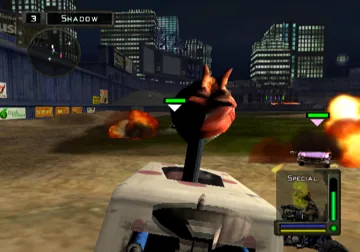 Twisted Metal - Head-On - Extra Twisted Edition screen shot game playing